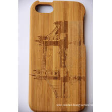Flip Wooden Wood Hard Back Case Cover for iPhone Bamboo Wood Cove